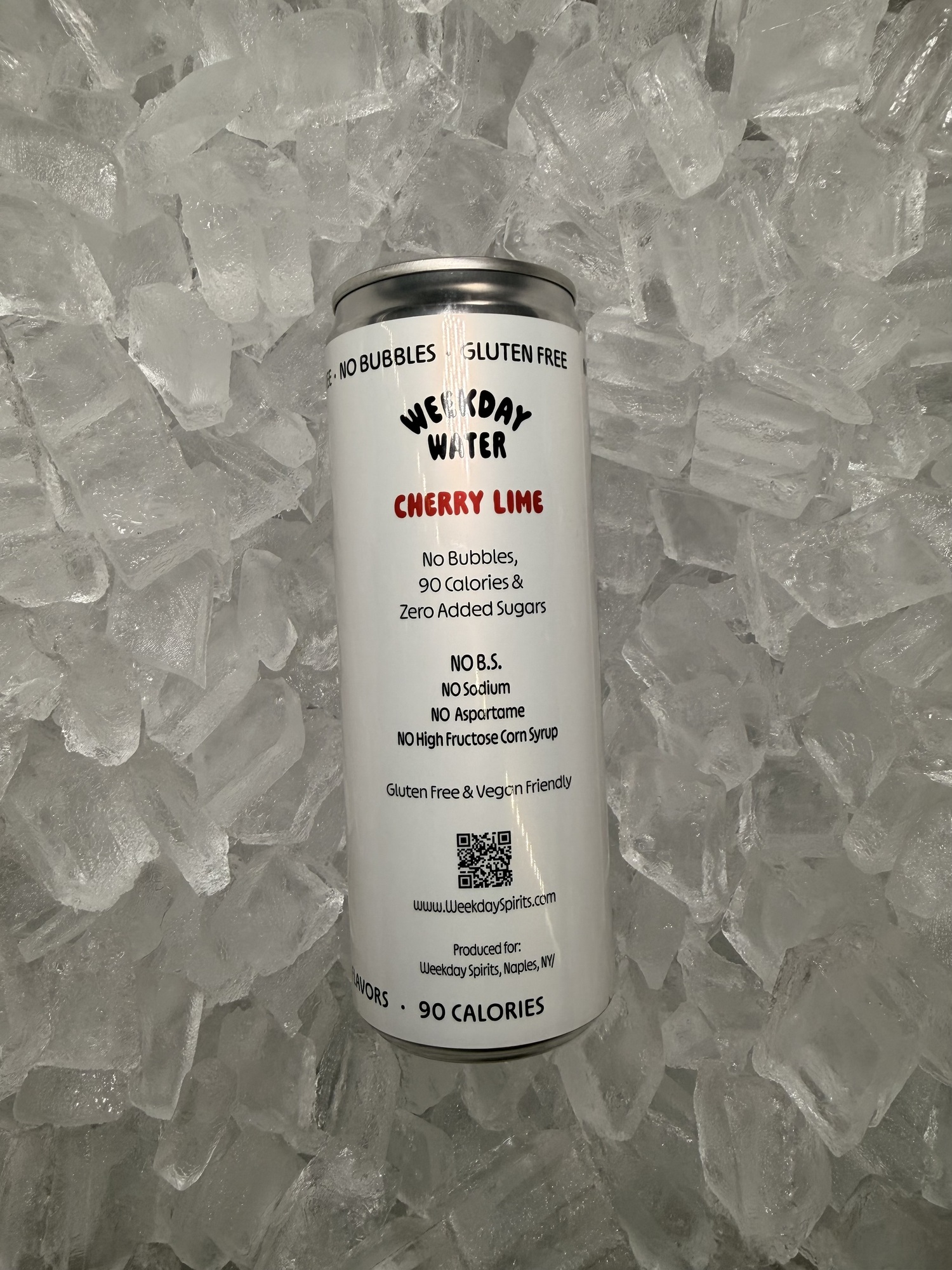 Weekday Water Weekday Spirits beer Label Full Size