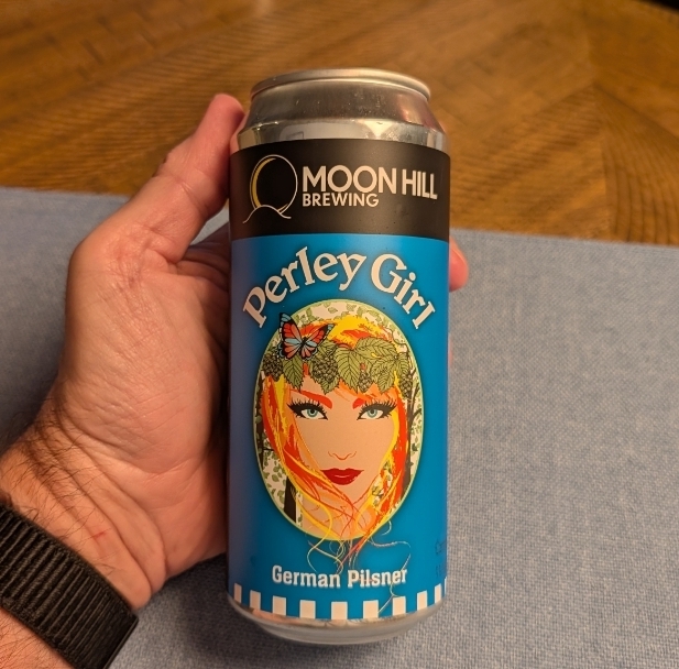 Moon Hill Perley Girl beer Label Full Size