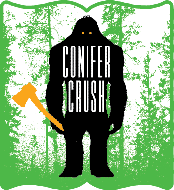 Inbound Conifer Crush beer Label Full Size