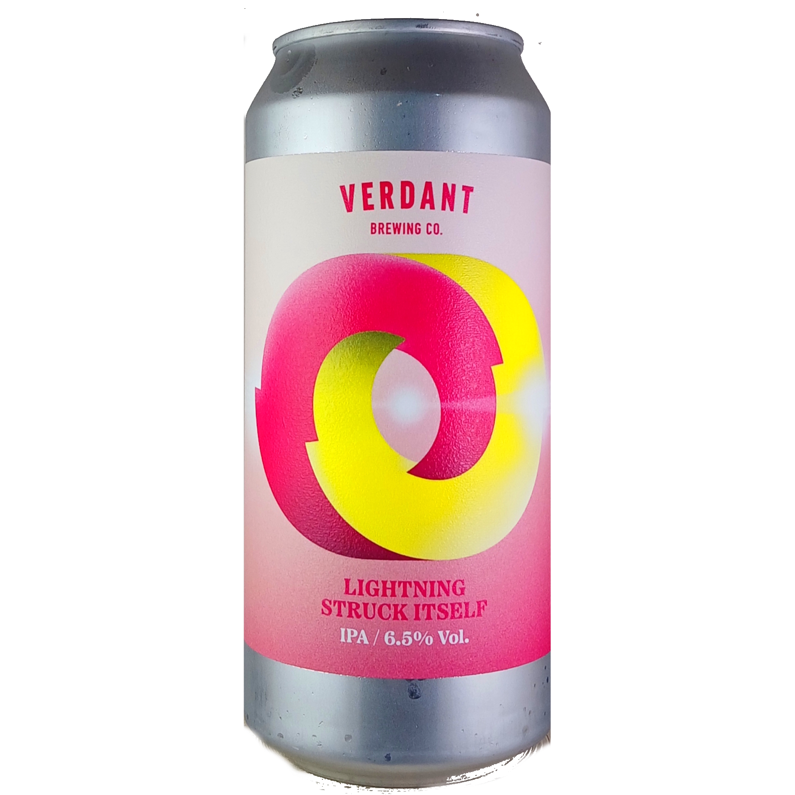 Verdant Lightning Struck Itself beer Label Full Size