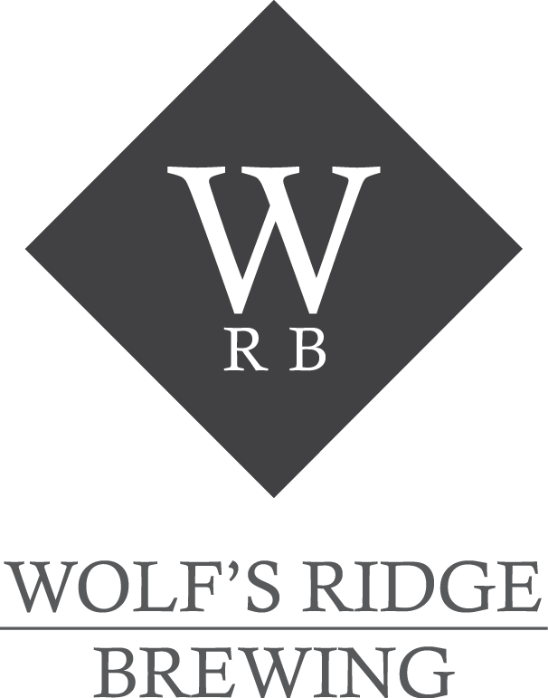 Wolf's Ridge Luck Strikes Twice: West Coast IPA beer Label Full Size