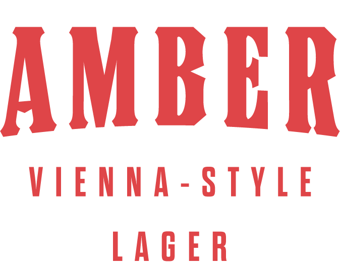 Amber Lager beer Label Full Size