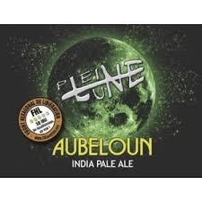 Pleine Lune Aubeloun beer Label Full Size