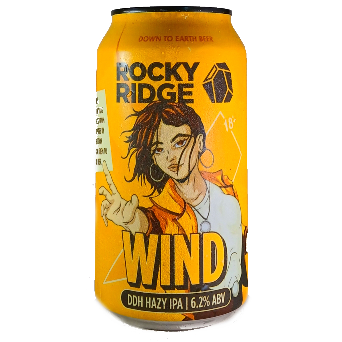 Rocky Ridge Wind V2 beer Label Full Size