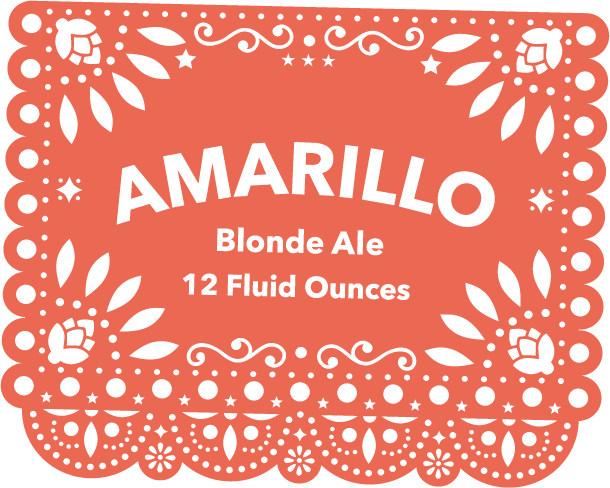 V!Va Amarillo Blonde Ale beer Label Full Size