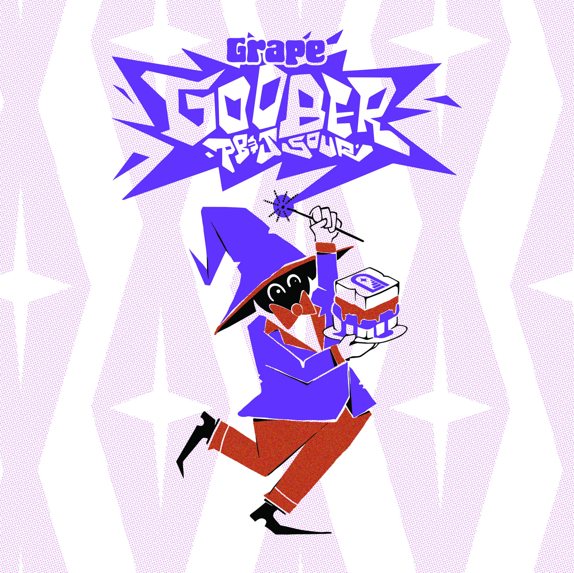 Atrium Grape Goober beer Label Full Size