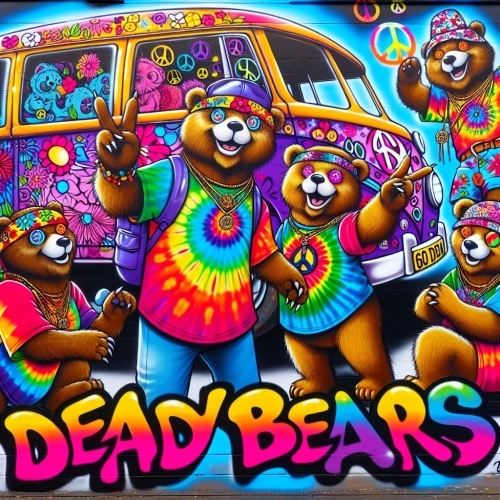 DankHouse Dank House Deady Bears beer Label Full Size
