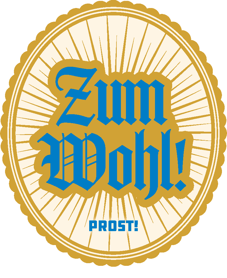 Inbound Zum Wohl! beer Label Full Size