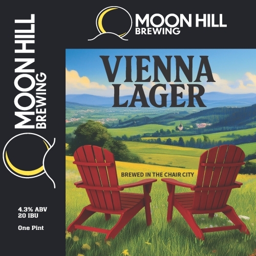Moon Hill Vienna Lager beer Label Full Size
