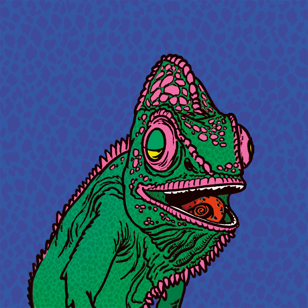 Tripping Animals Chromatic Haze beer Label Full Size