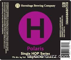 Hermitage Single Hop Polaris beer Label Full Size
