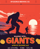 ByGeorge Walking with Giants Apricot beer