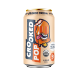 Crooked Pop Orange Cream Hard Soda beer