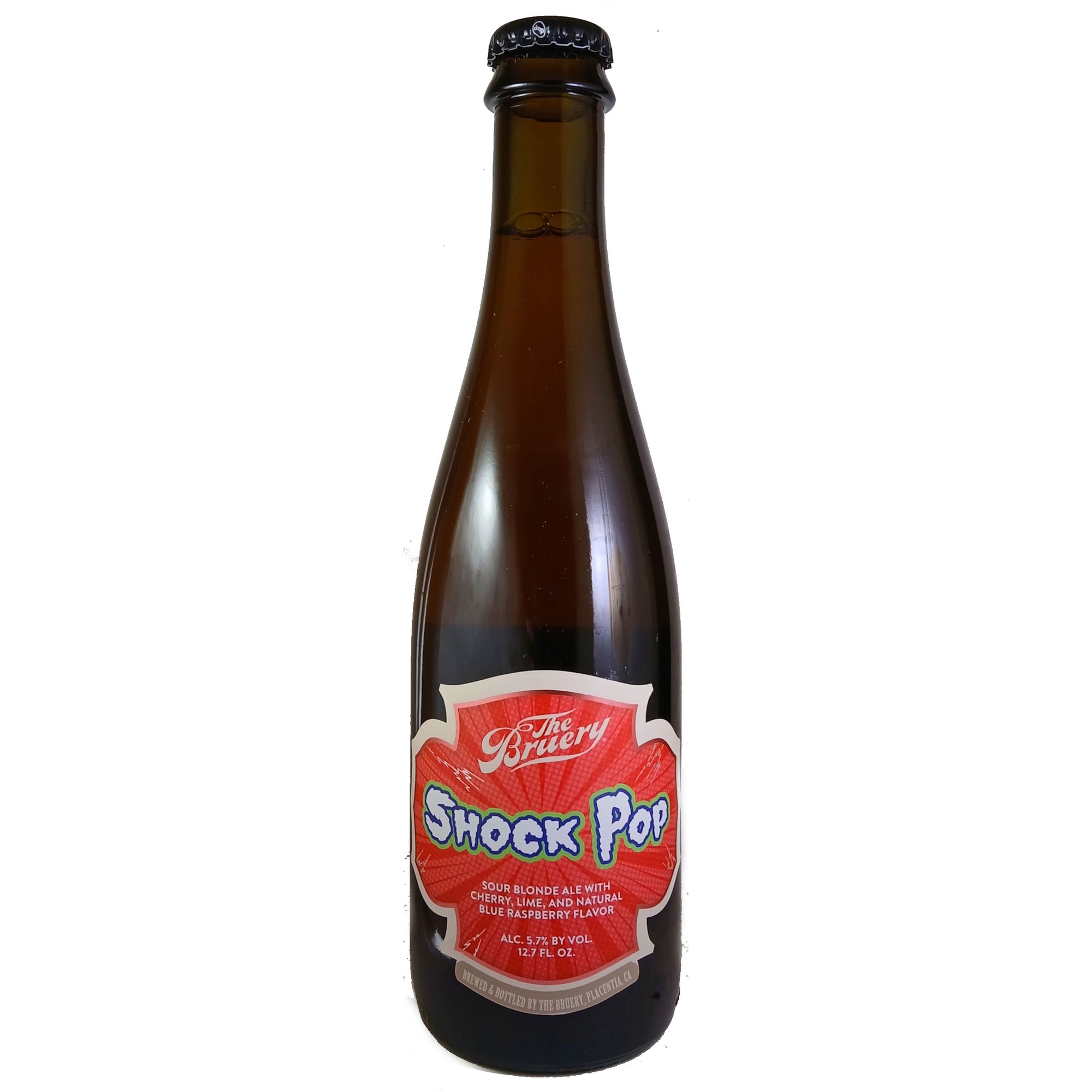 Bruery Shock Pop beer Label Full Size