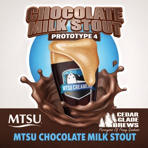 Cedar Glade Chocolate Milk Stout Prototype 4 beer Label Full Size
