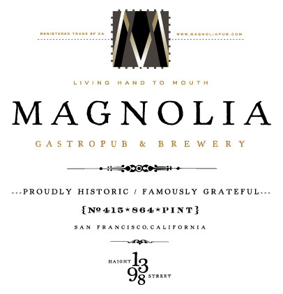 Magnolia Pearly Baker's Best Bitter beer Label Full Size