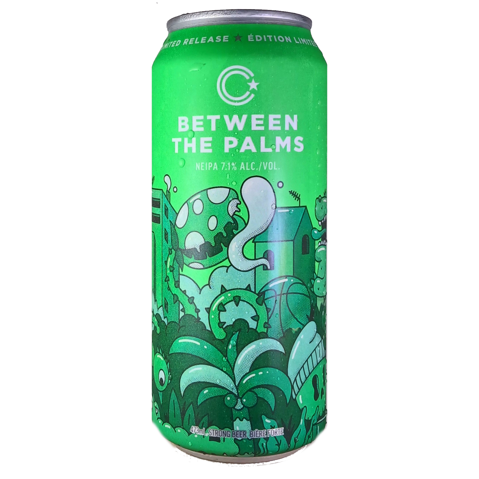 Collective Arts Between The Palms beer Label Full Size