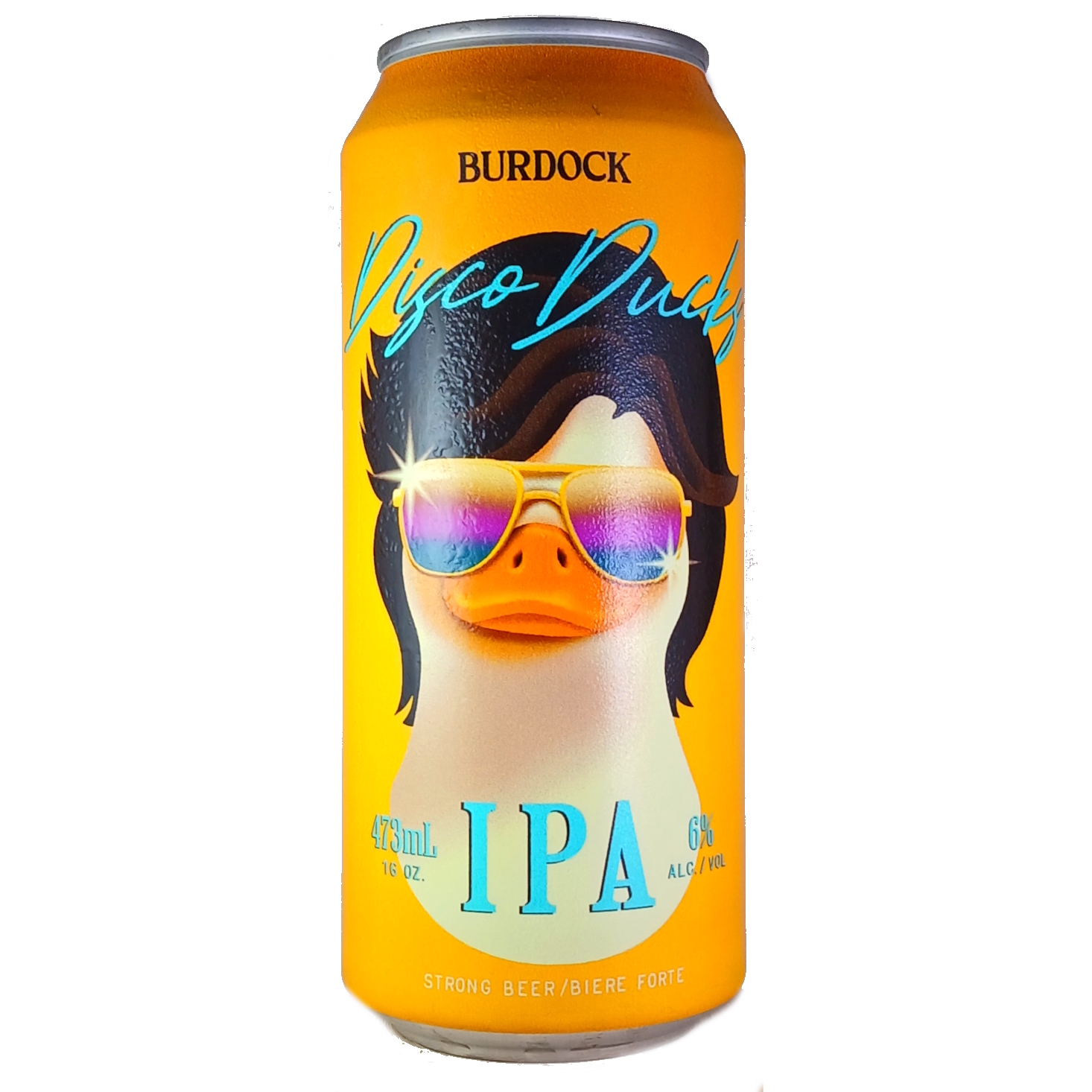 Burdock Disco Ducks beer Label Full Size