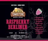 Tombstone Raspberry Berliner beer