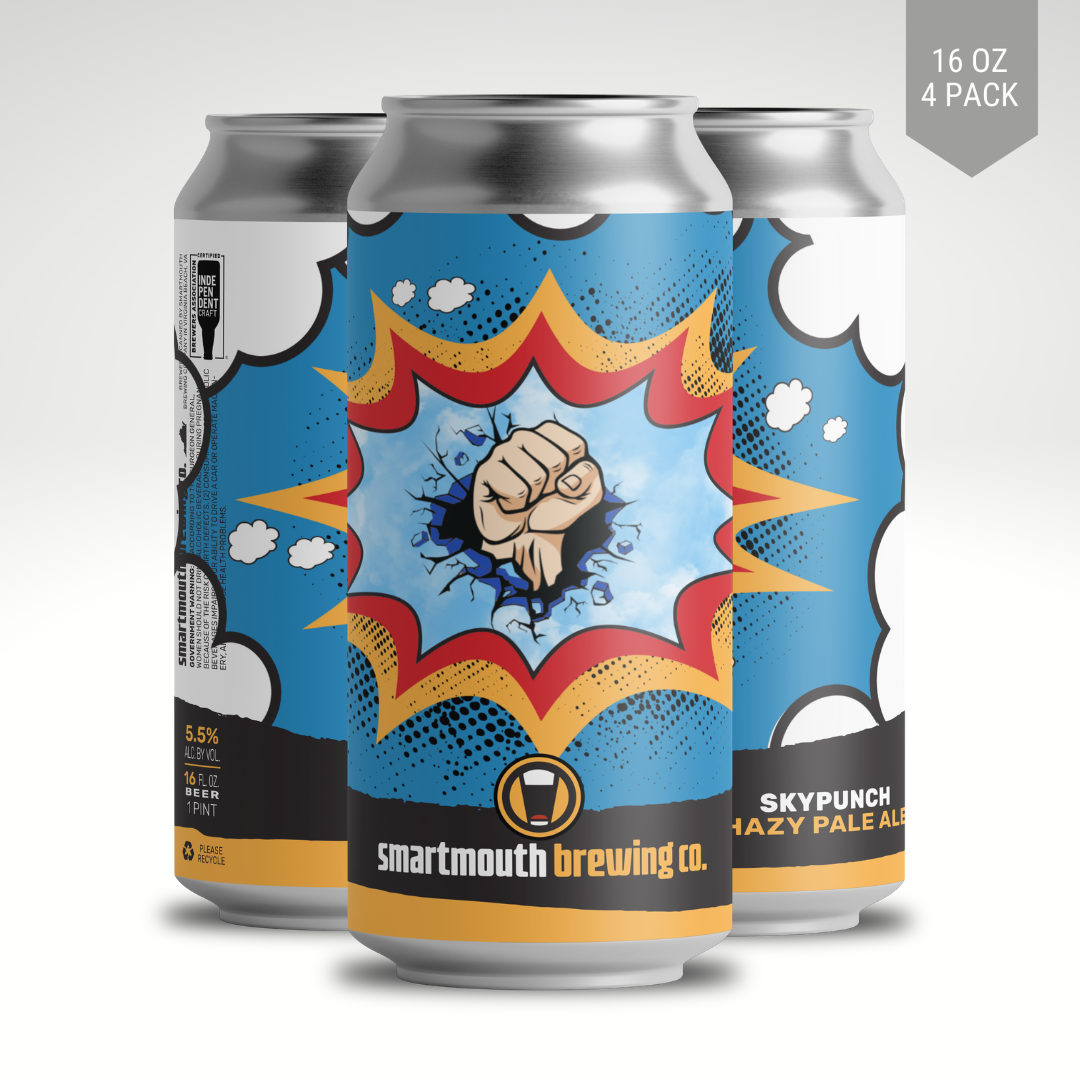 Smartmouth Skypunch beer Label Full Size