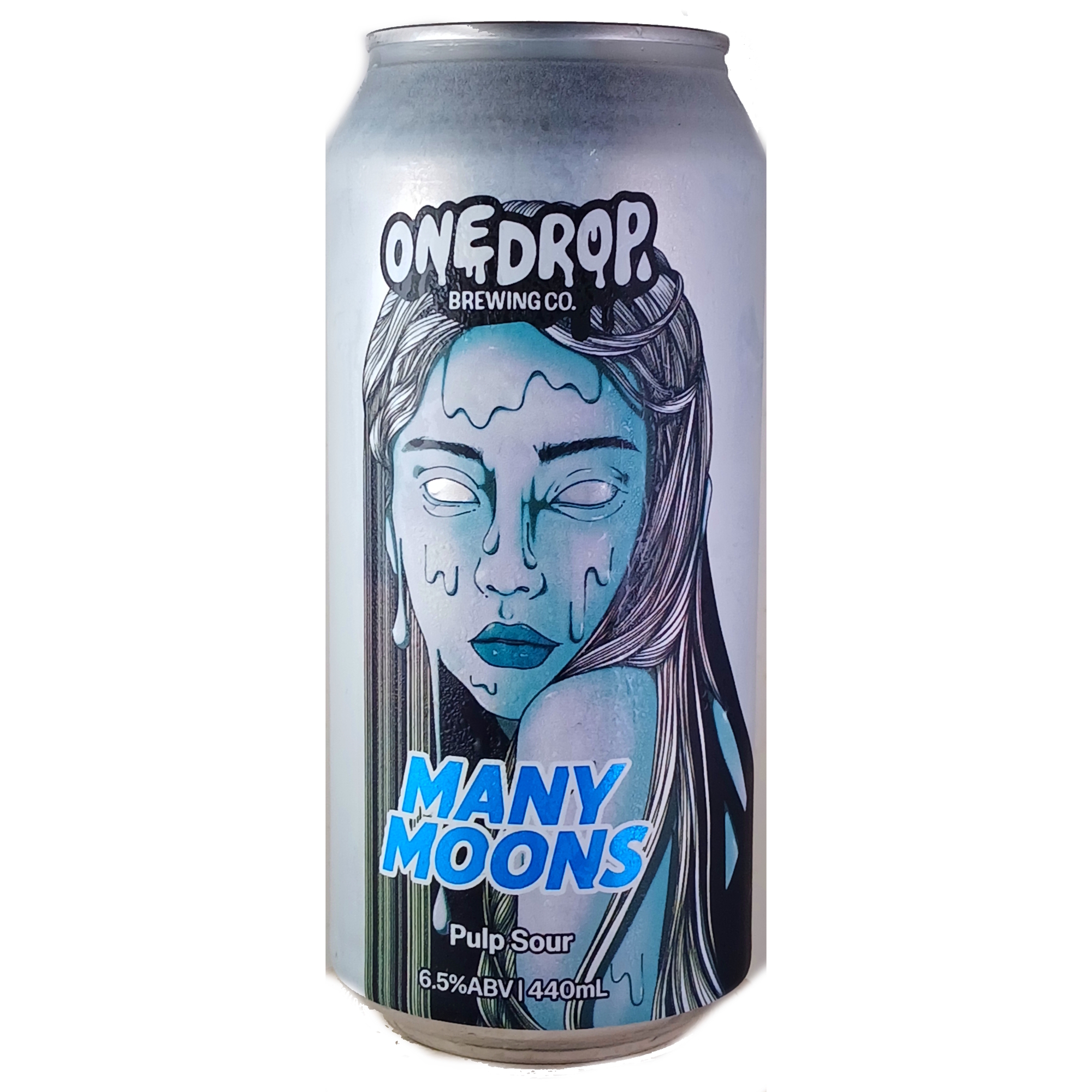 One Drop Many Moons beer Label Full Size