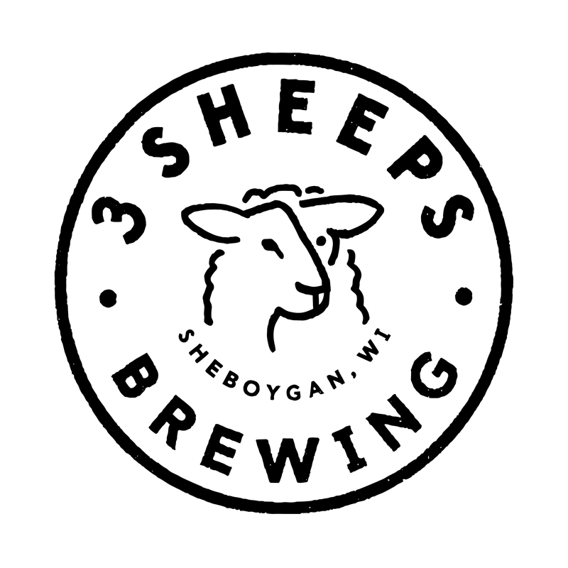 3 Sheeps Really Cool Waterslides w/ Orange Peel & Centennial Hops beer Label Full Size