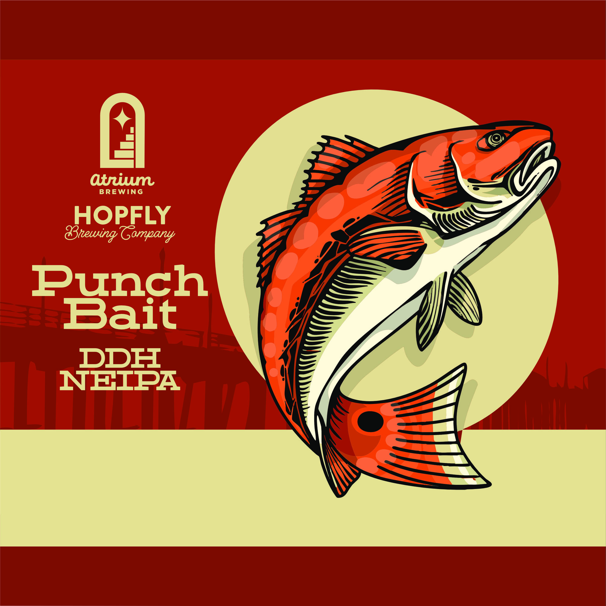 Atrium Punch Bait beer Label Full Size