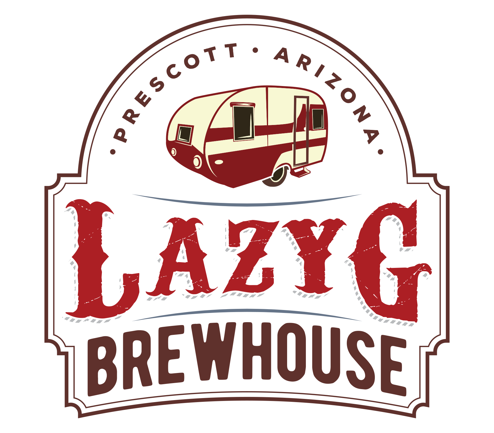 LazyG Brewhouse - G7 beer Label Full Size