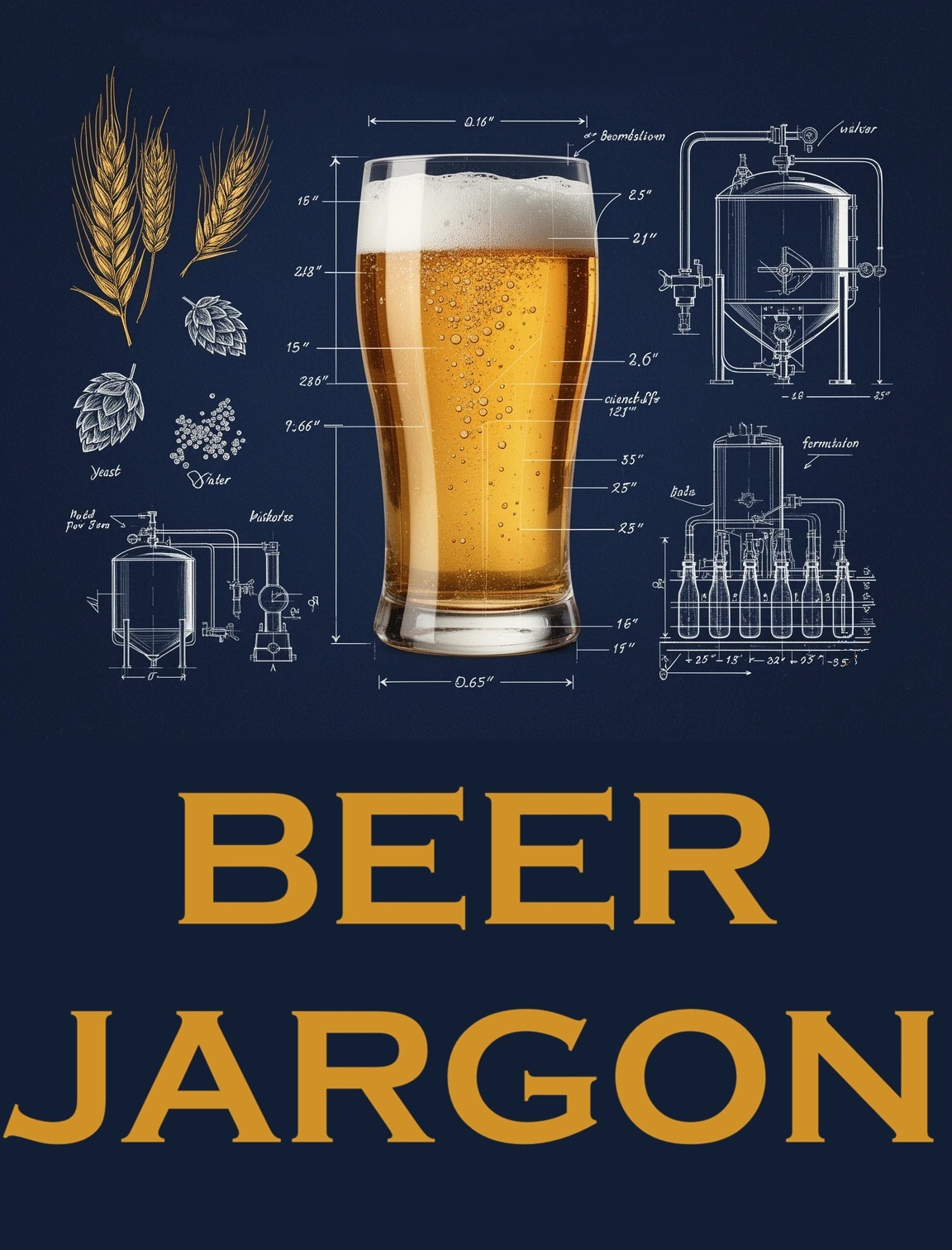 Old Mill Beer Jargon Pale Ale beer Label Full Size