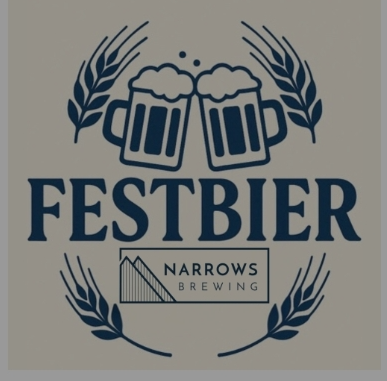 Narrows Festbier beer Label Full Size