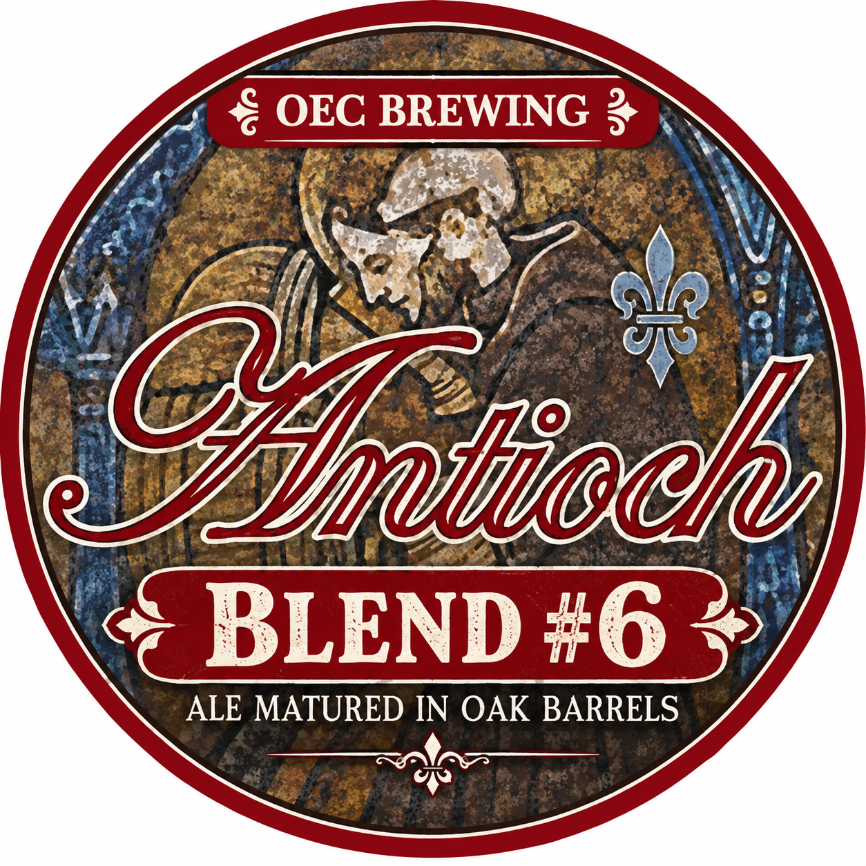 OEC Antioch Blend #6 beer Label Full Size