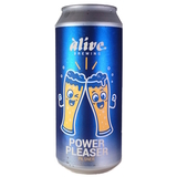 Alive Brewing Power Pleaser beer