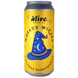 Alive Brewing Wheaty Wizard 04 Pineapple Passionfruit beer