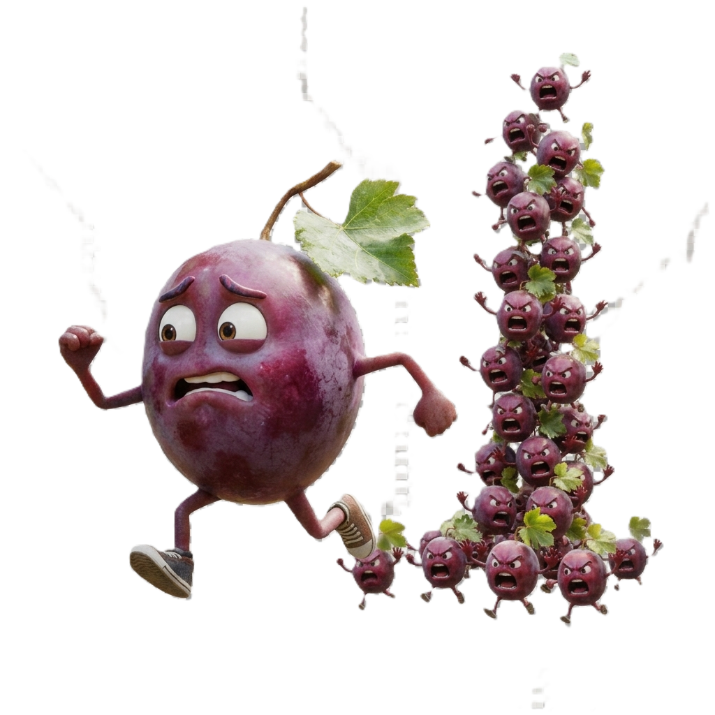 Inbound Grape Escape beer Label Full Size