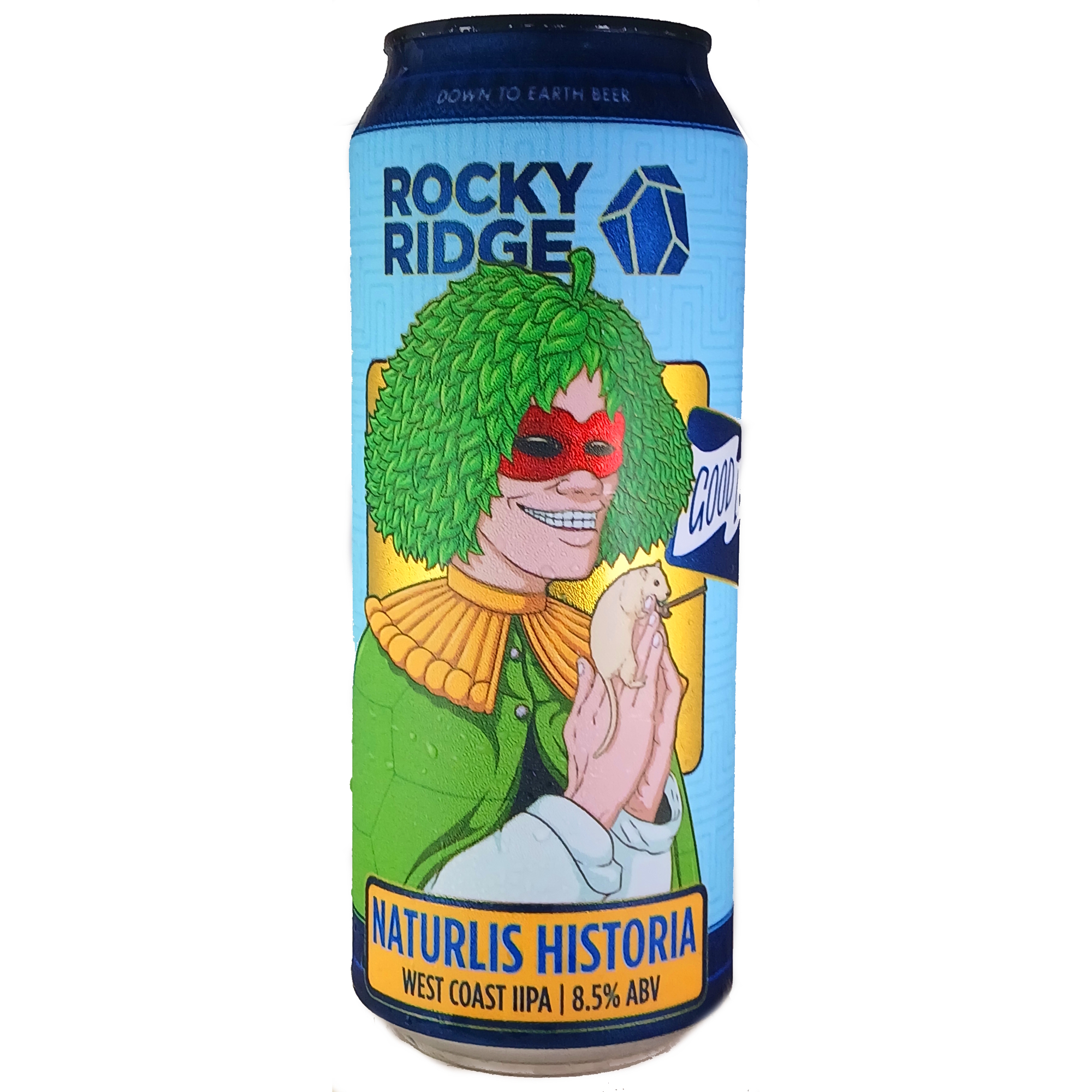 Rocky Ridge Naturlis Historia beer Label Full Size
