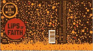 New Belgium Lips of Faith: Biere de Mars beer Label Full Size