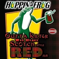 Hoppin’ Frog Outta Kilter beer Label Full Size