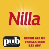 The Pub on Second Nilla beer