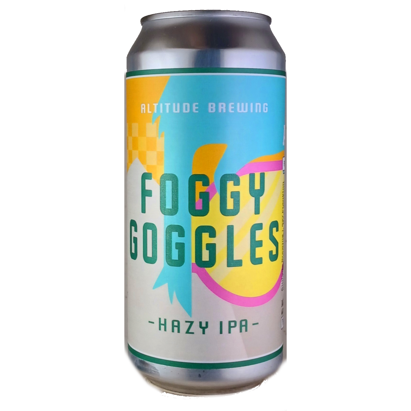 Attitude Altitude Foggy Goggles beer Label Full Size