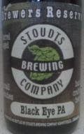 Stoudts Black Eye PA beer Label Full Size