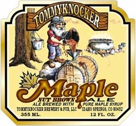 Tommyknocker Maple Nut Brown beer Label Full Size