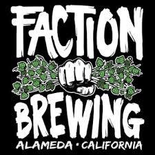 Faction 2 Hop Simcoe + Amarillo beer Label Full Size