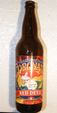 Coronado Red Devil beer Label Full Size