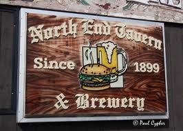 North End Cerise Saison beer Label Full Size