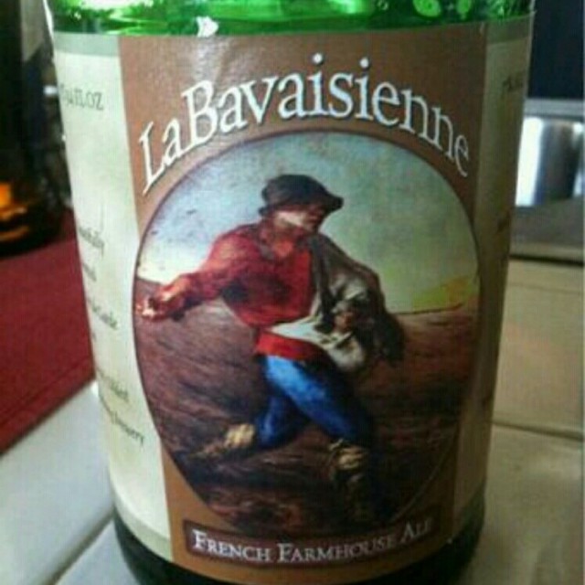 Theillier La Bavaisienne beer Label Full Size