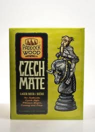 Paddock Wood Czech Mate Pilsner beer Label Full Size