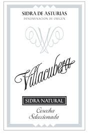 Villacubera 100% Regona Cider beer Label Full Size