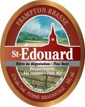 Frampton Brasse St-Édouard beer Label Full Size