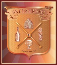 Skep & Skein Bramble Habanero Mead beer Label Full Size