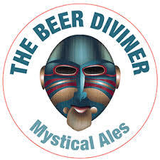 Bly Hollow The Beer Diviner Flemish Red beer Label Full Size